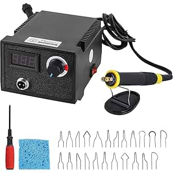 Amazon | Huanyu ウッドバーニングセット 電熱ペン 100-700℃温度